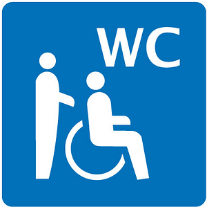 Barrierefreies WC