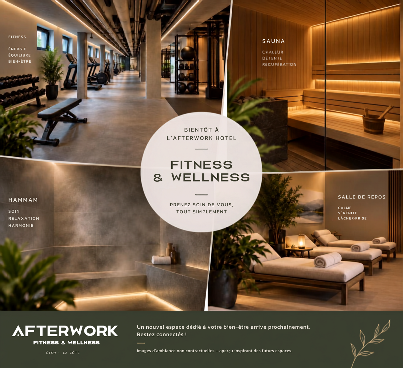 Eine neue Erfahrung nimmt im AFTERWORK Hotel Gestalt an…