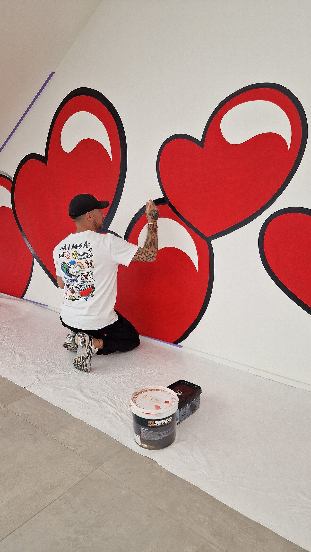 Street Art im ganzen AFTERWORK Hotel